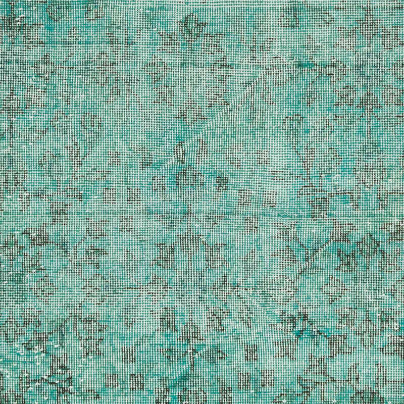 Boyalı El Dokuma Vintage Halı - 116 cm x 208 cm - K0068498