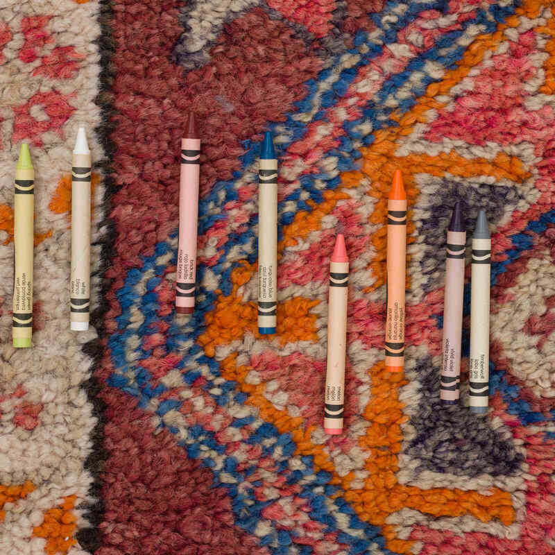 Alfombra Vintage de pasillo - 84 cm x 352 cm - K0068773