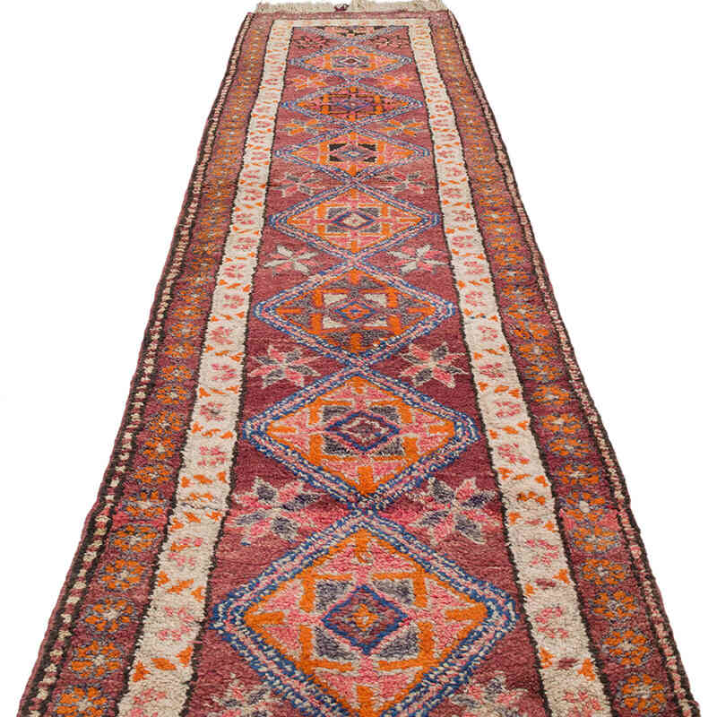 Alfombra Vintage de pasillo - 84 cm x 352 cm - K0068773