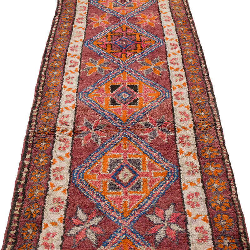 Alfombra Vintage de pasillo - 84 cm x 352 cm - K0068773