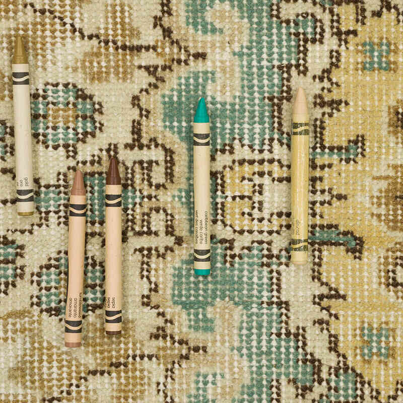 Vintage Turkish Hand-Knotted Rug - 7'  x 10' 10" (84" x 130") - K0068776