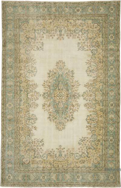 Alfombra Vintage Turca Anudada a Mano - 214 cm x 331 cm