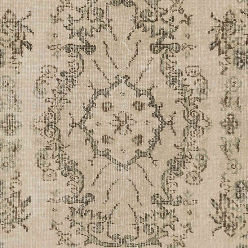 Vintage Turkish Hand-Knotted Rug - 3' 11" x 7' 2" (47" x 86") - K0068777