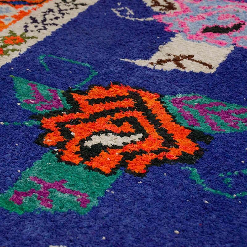 Alfombra Vintage de pasillo - 82 cm x 319 cm - K0068780