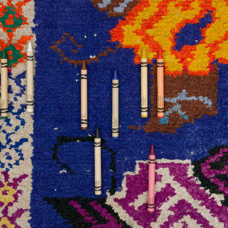 Alfombra Vintage de pasillo - 82 cm x 319 cm - K0068780