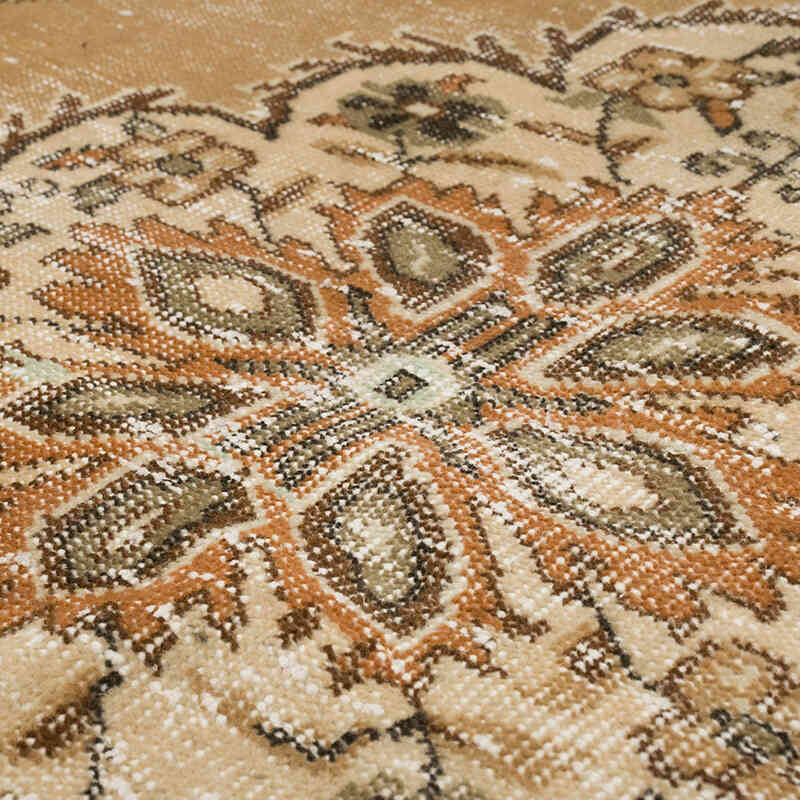 Vintage Turkish Hand-Knotted Rug - 5' 7" x 9' 6" (67" x 114") - K0068781