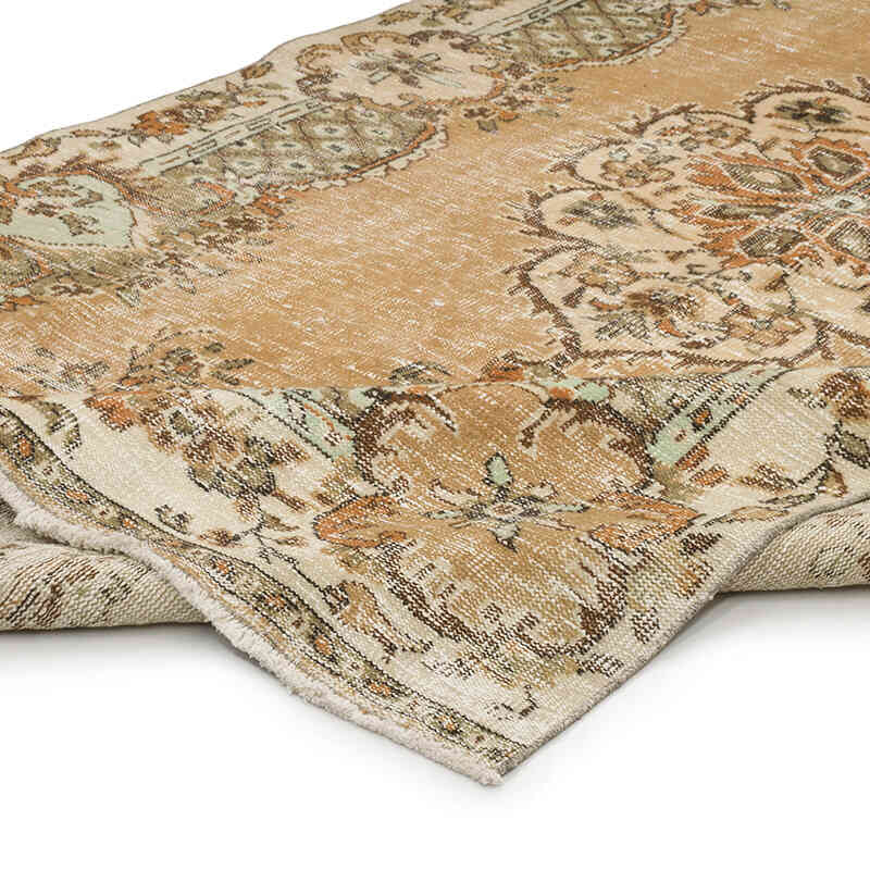 Vintage Turkish Hand-Knotted Rug - 5' 7" x 9' 6" (67" x 114") - K0068781