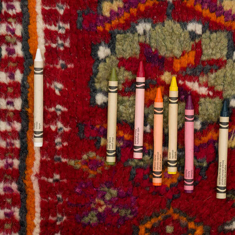 Vintage Tribal Runner Rug - 3' 3" x 11' 10" (39" x 142") - K0068783