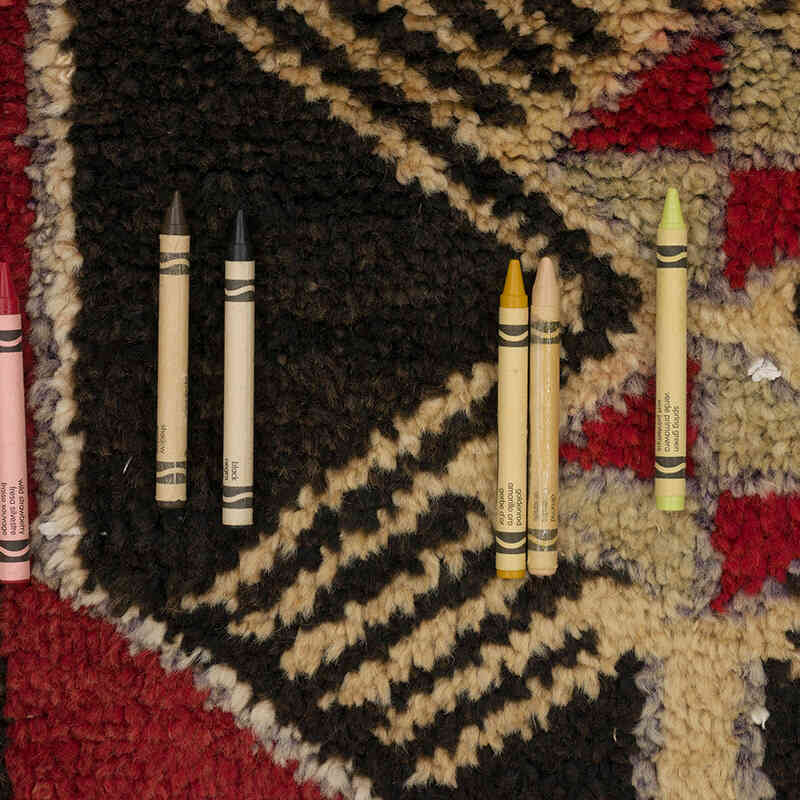 Vintage Tribal Runner Rug - 2' 10" x 14' 10" (34" x 178") - K0068784
