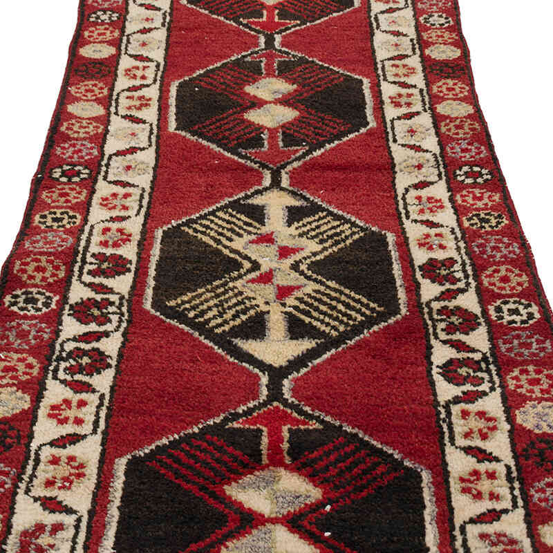 Vintage Tribal Runner Rug - 2' 10" x 14' 10" (34" x 178") - K0068784