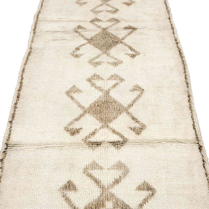 Alfombra Vintage de pasillo - 92 cm x 347 cm - K0068790
