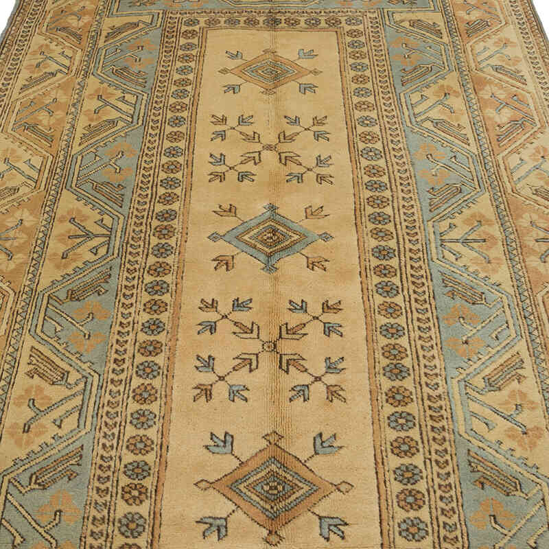 Vintage Turkish Hand-Knotted Rug - 5' 1" x 8' 1" (61" x 97") - K0068810