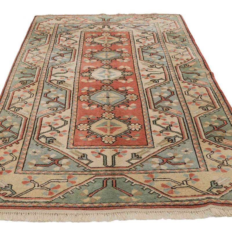Vintage Turkish Hand-Knotted Rug - 3' 11" x 6' 6" (47" x 78") - K0068811