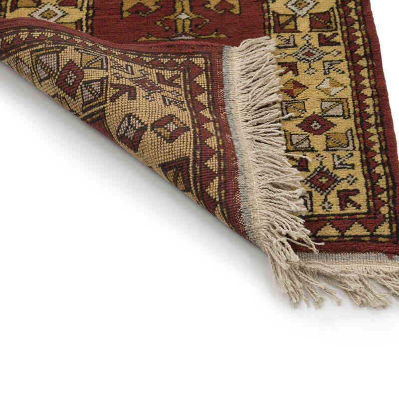 Vintage Turkish Hand-Knotted Rug - 1' 10" x 3' 8" (22" x 44") - K0068817