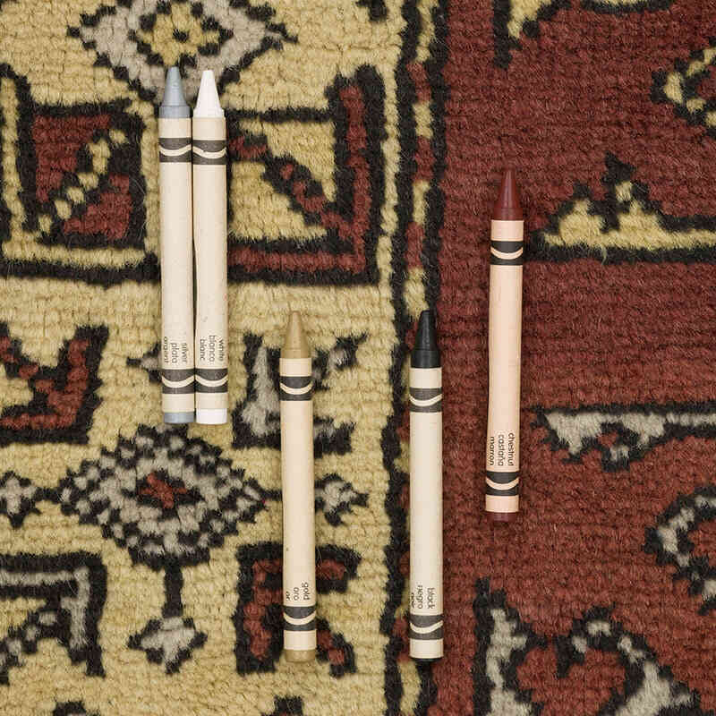 Vintage Turkish Hand-Knotted Rug - 1' 10" x 4' 1" (22" x 49") - K0068818
