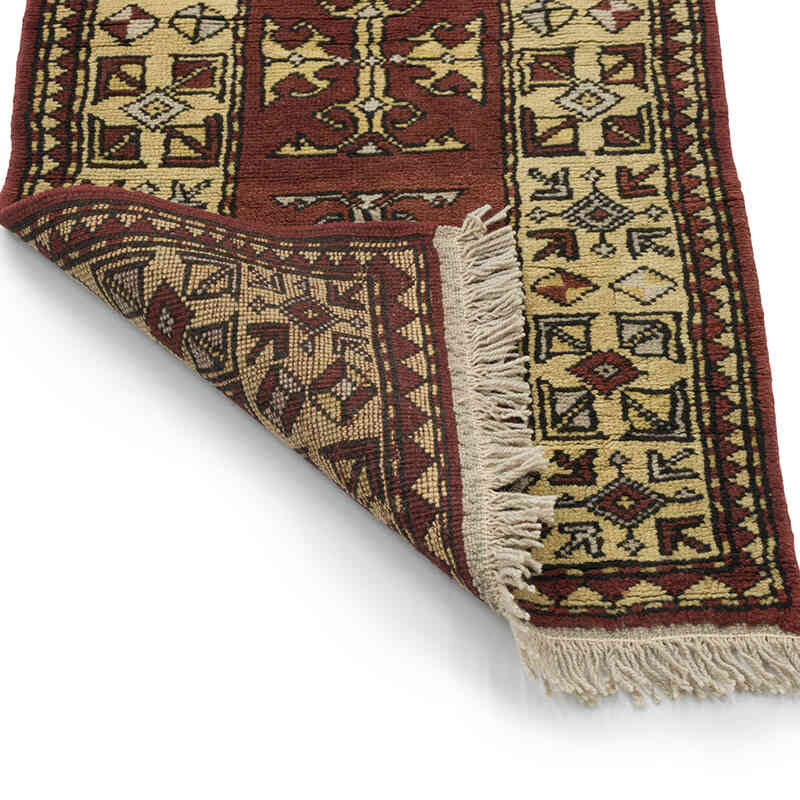 Vintage Turkish Hand-Knotted Rug - 1' 10" x 4' 1" (22" x 49") - K0068818