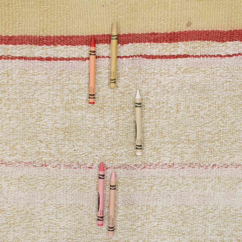 Vintage Anadolu Kendir Kilim - 145 cm x 360 cm - K0068821