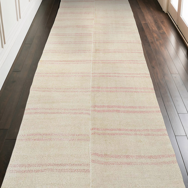 Vintage Anadolu Kendir Kilim - 145 cm x 360 cm - K0068821