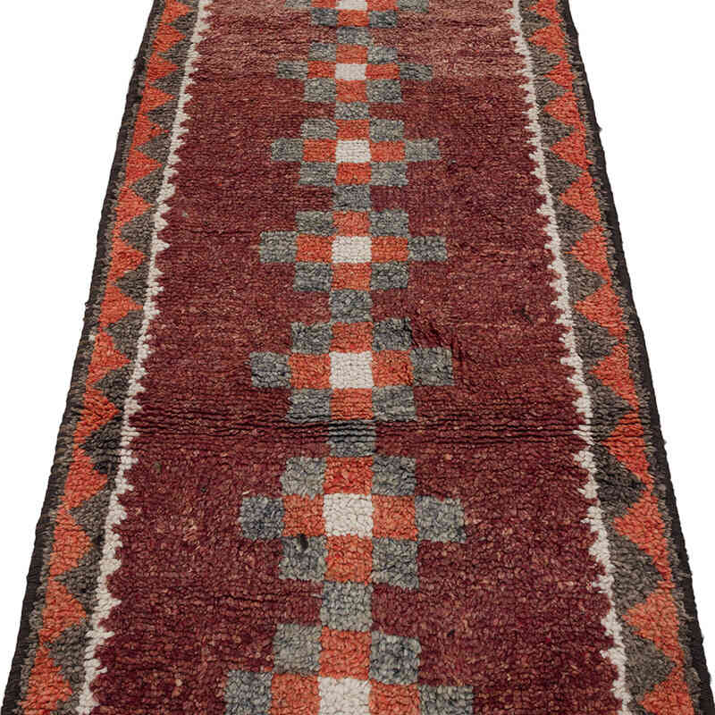 Vintage Tribal Runner Rug - 2' 8" x 11' 3" (32" x 135") - K0068823