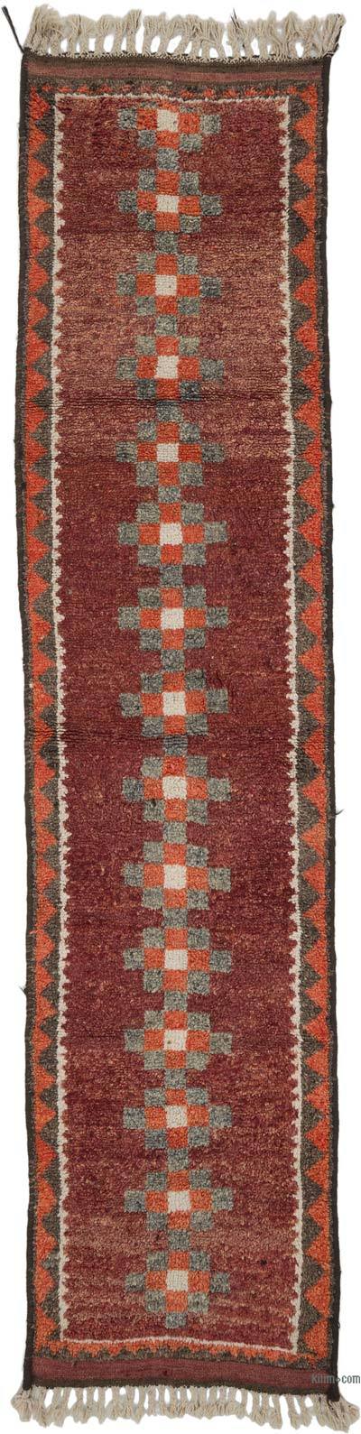 Vintage Tribal Runner Rug - 2' 8" x 11' 3" (32" x 135")