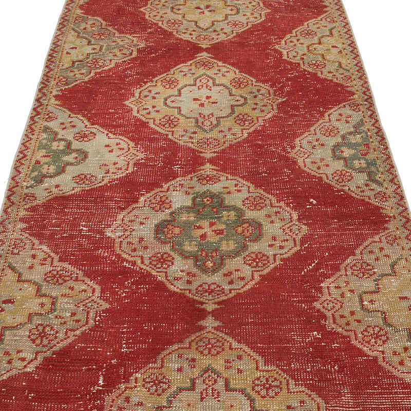 Alfombra Turca Vintage De Pasillo - 102 cm x 300 cm - K0068827