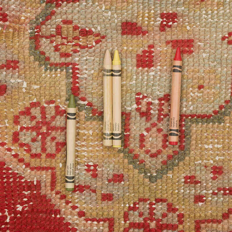 Alfombra Turca Vintage De Pasillo - 102 cm x 300 cm - K0068827