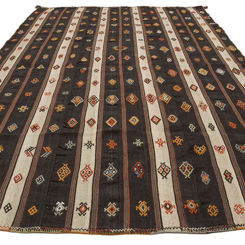 Alfombra Vintage Anatolian Kilim - 200 cm x 316 cm - K0068829