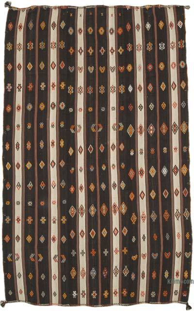 Vintage Anatolian Kilim Rug - 6' 7" x 10' 4" (79" x 124")
