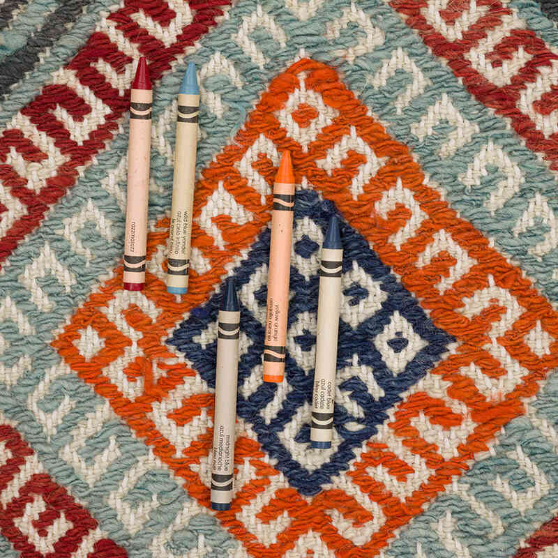 Vintage Konya Jijim Rug - 4' 6" x 9' 11" (54" x 119") - K0068843
