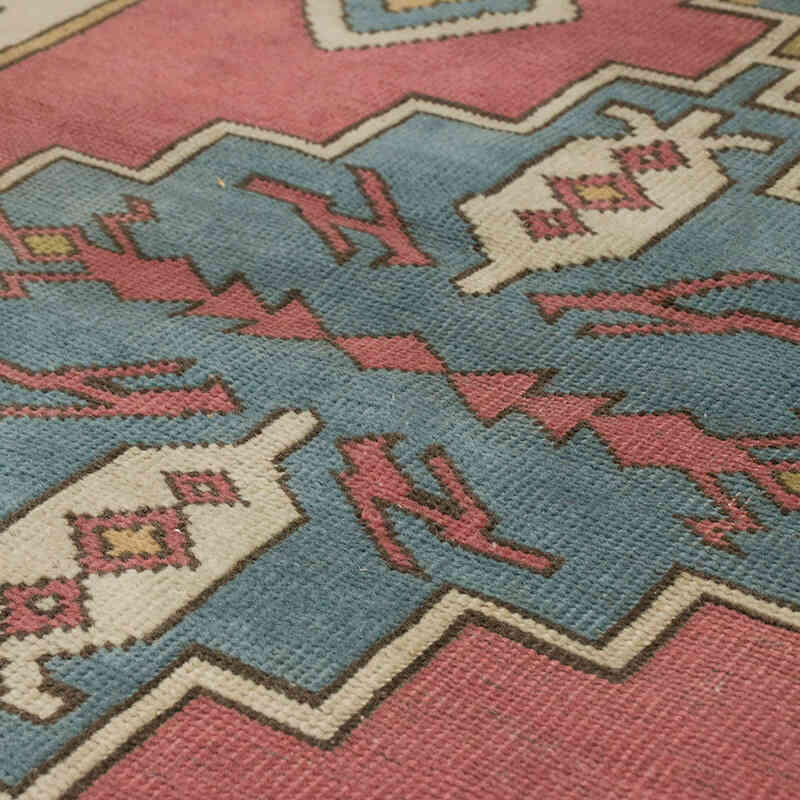 El Dokuma Vintage Halı - 122 cm x 194 cm - K0068846