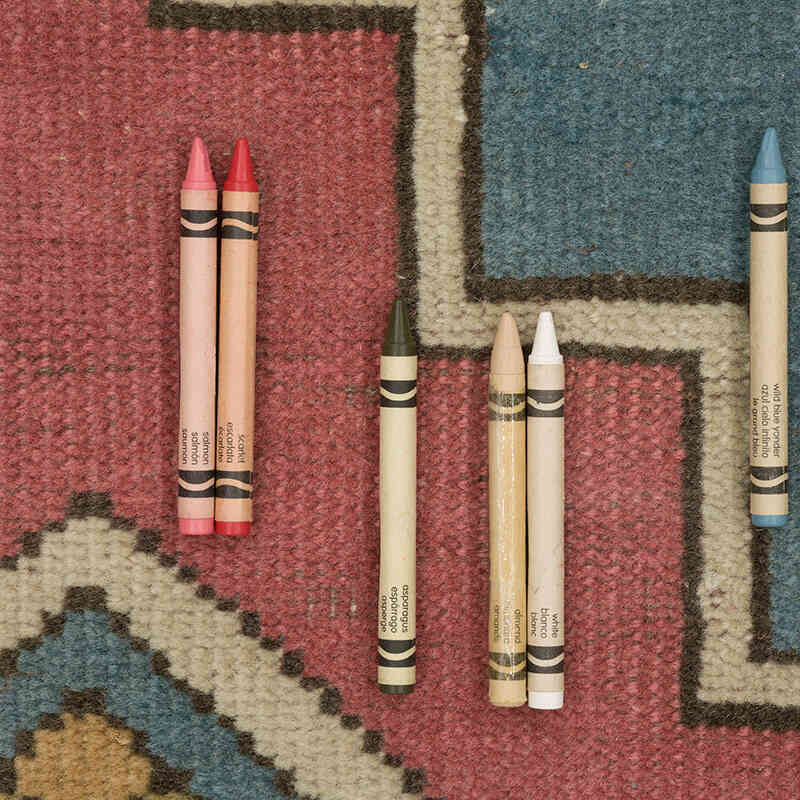 El Dokuma Vintage Halı - 122 cm x 194 cm - K0068846