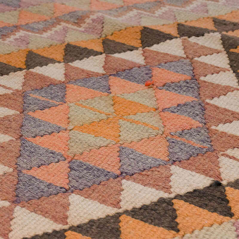 Vintage Anadolu Kilim Yolluk - 94 cm x 354 cm - K0068855