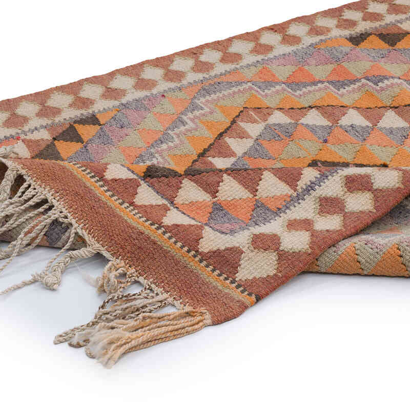 Vintage Anadolu Kilim Yolluk - 94 cm x 354 cm - K0068855