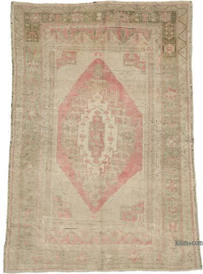 Alfombra Vintage Turca Anudada a Mano - 162 cm x 217 cm