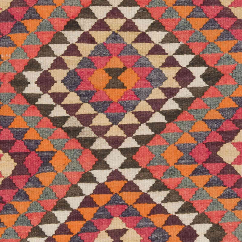 Vintage Tribal Kilim Runner - 2' 11" x 9' 10" (35" x 118") - K0068869