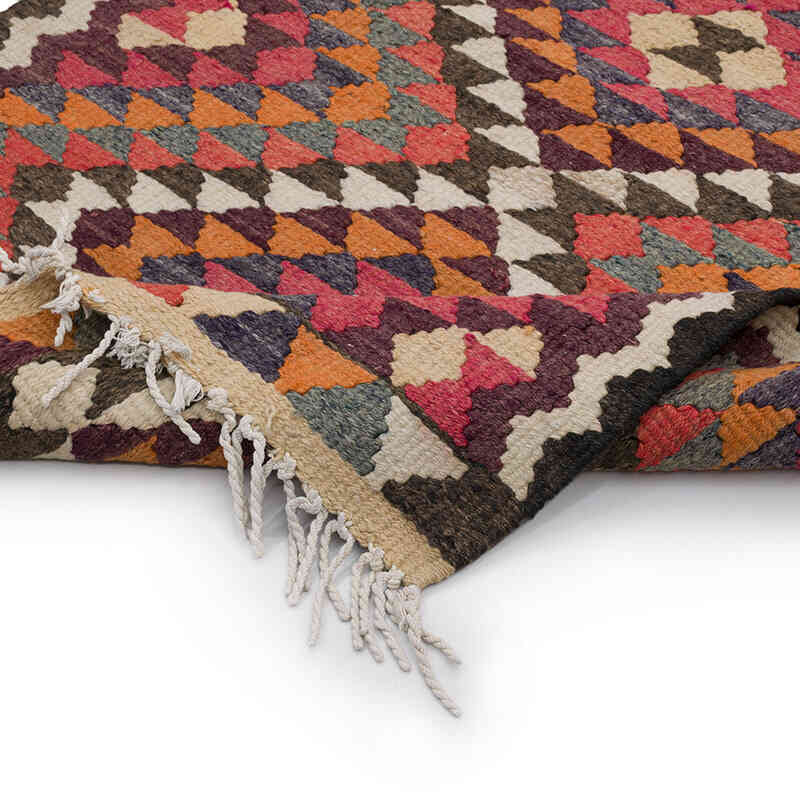 Vintage Tribal Kilim Runner - 2' 11" x 9' 10" (35" x 118") - K0068869