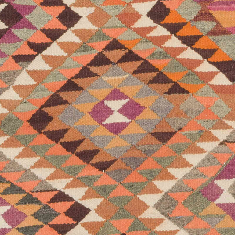 Alfombra Kilim Tribal Vintage - 94 cm x 293 cm - K0068870