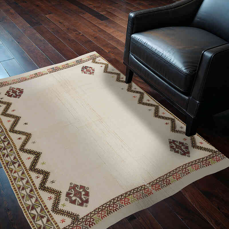 Vintage Konya Cicim - 124 cm x 152 cm - K0068874