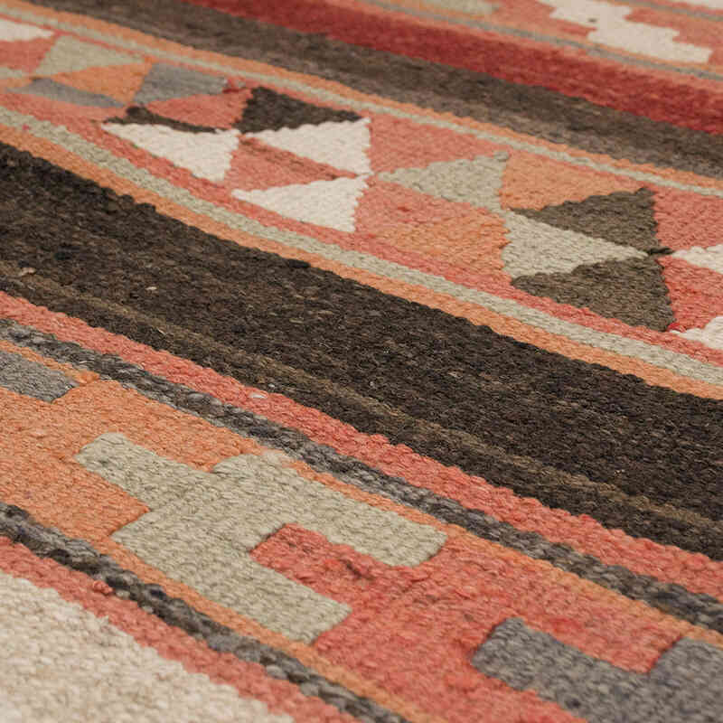 Alfombra Kilim Tribal Vintage - 85 cm x 352 cm - K0068878