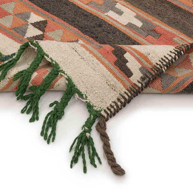 Alfombra Kilim Tribal Vintage - 85 cm x 352 cm - K0068878