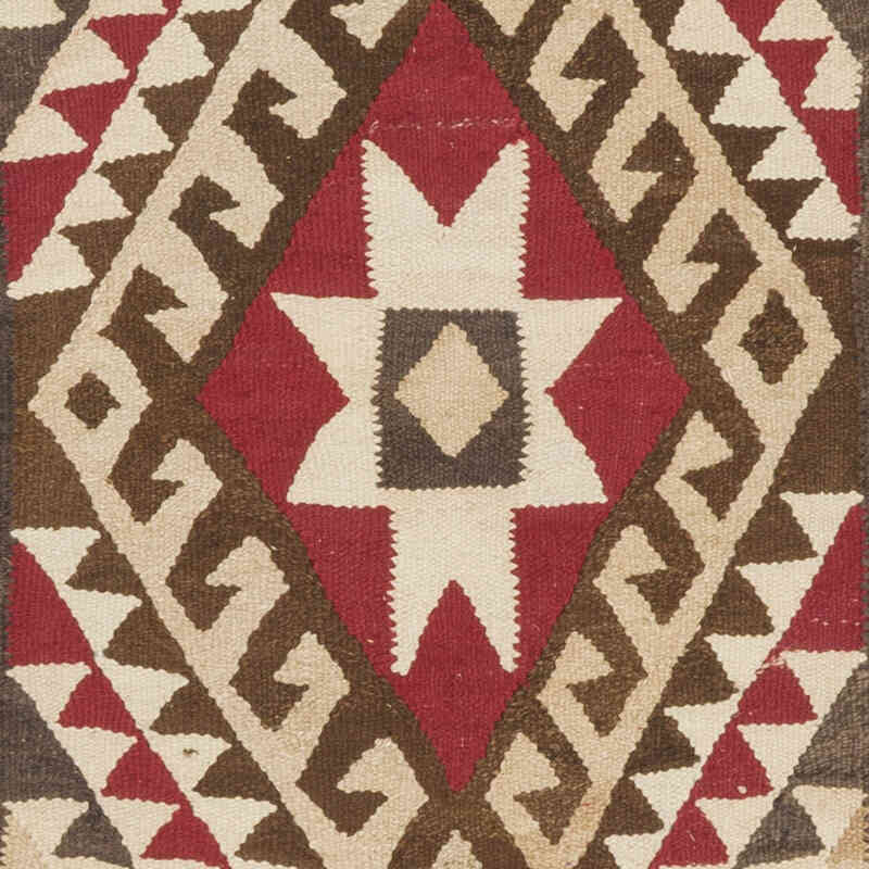 Alfombra Kilim Tribal Vintage - 100 cm x 318 cm - K0068884