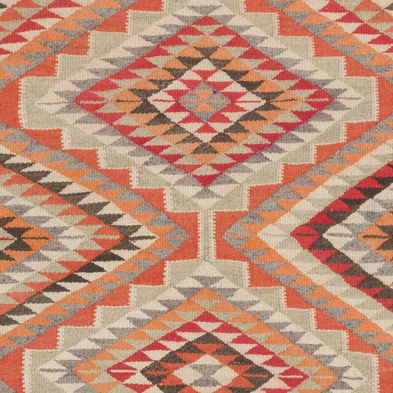 Alfombra Kilim Tribal Vintage - 99 cm x 309 cm - K0068885