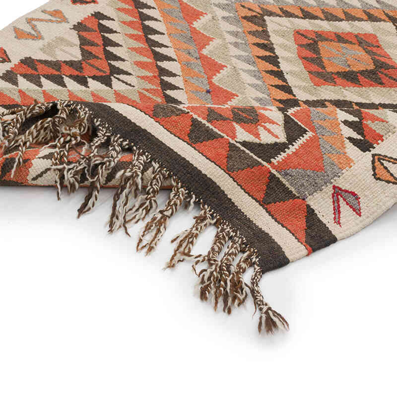 Alfombra Kilim Tribal Vintage - 99 cm x 309 cm - K0068885