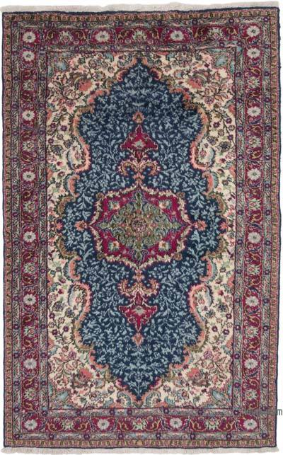 Vintage Turkish Hand-Knotted Rug - 5' 7" x 8' 10" (67" x 106")