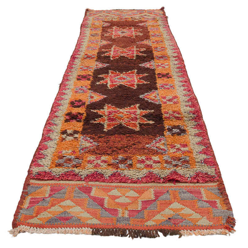 Vintage Anadolu Yolluk - 85 cm x 305 cm - K0068893