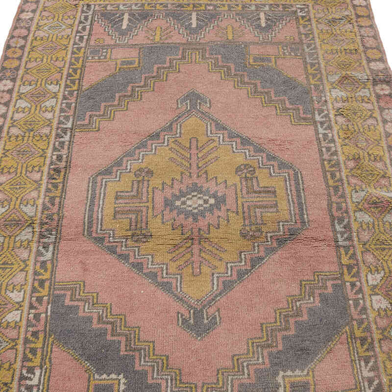 El Dokuma Vintage Halı - 118 cm x 174 cm - K0068899