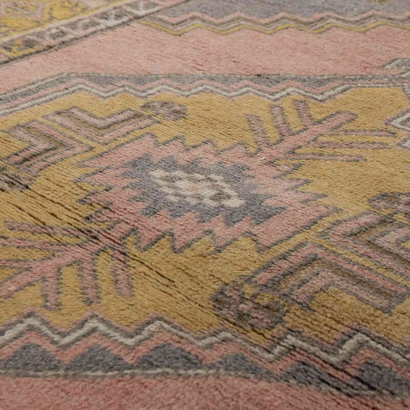 El Dokuma Vintage Halı - 118 cm x 174 cm - K0068899