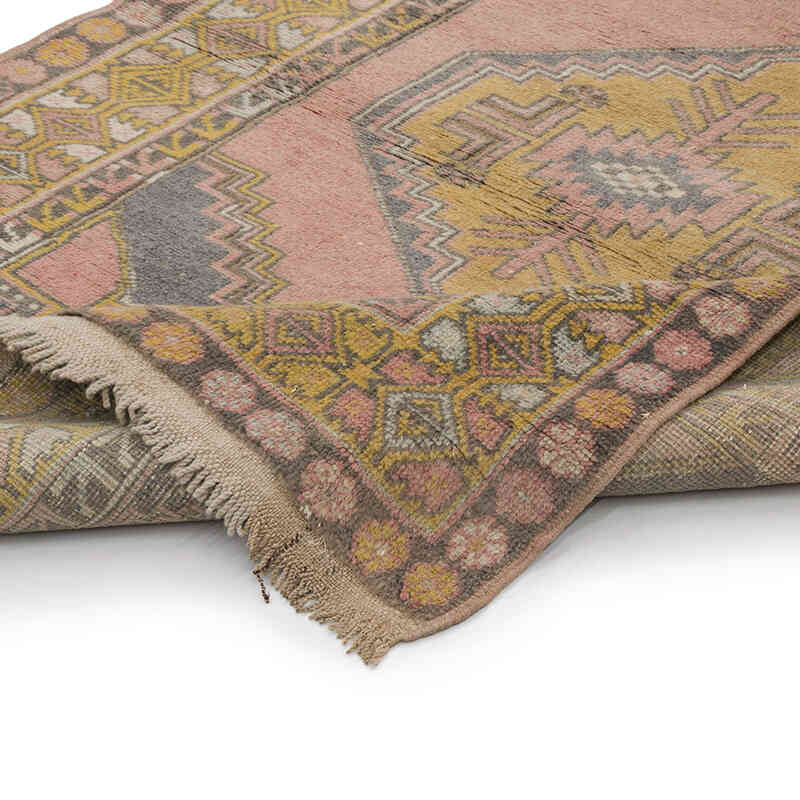 El Dokuma Vintage Halı - 118 cm x 174 cm - K0068899