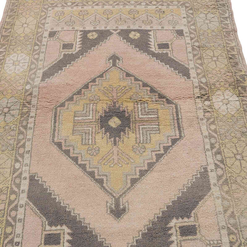 El Dokuma Vintage Halı - 111 cm x 180 cm - K0068900