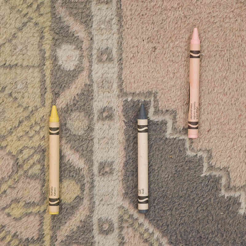 El Dokuma Vintage Halı - 111 cm x 180 cm - K0068900